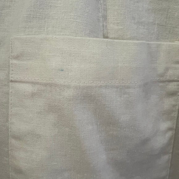 ONIA Traveler Straight Leg Linen Blend Shorts - Picture 5 of 9